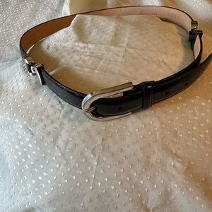 Brighton Leather Women’s Black Belt Size Large 32-34